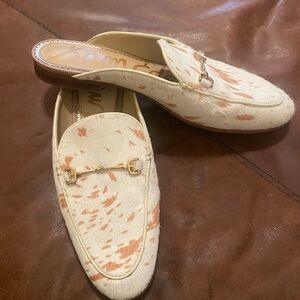 Sam Edelman Cream and Brown Women's Loafers